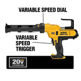 DeWalt DCE560B 20V MAX* 10oz / 300ml Adhesive Gun (Tool Only)