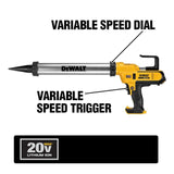 DeWalt DCE580B 20V 600ml Sausage Adhesive Gun Bare