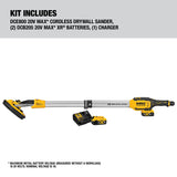 Dewalt DCE800P2 20V MAX Cordless 9" Drywall Sander 5.0Ah Kit