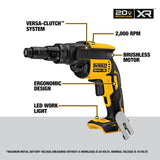 DeWalt DCF622B 20V MAX XR Versa-Clutch Adjustable Torque Screwgun Bare Tool
