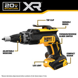 DEWALT DCF630B 20V BRUSHLESS DRYWALL SCREWGUN 2nd Gen
