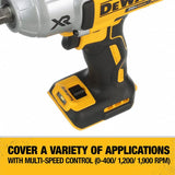 DeWalt DCF899B 20V MAX* XR HIGH TORQUE 1/2 IN. IMPACT WRENCH WITH DETENT PIN ANVIL (TOOL ONLY)