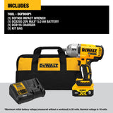 DeWalt DCF900P1 20V MAX XR 1/2 In. High Torque Impact Wrench with Hog Ring Anvil