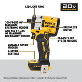 DeWalt DCF921B ATOMIC 20V MAX* 1/2 IN. CORDLESS IMPACT WRENCH WITH HOG RING ANVIL (TOOL ONLY)