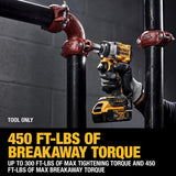 DEWALT DCF923B ATOMIC 20V MAX* 3/8 IN. CORDLESS IMPACT WRENCH WITH HOG RING ANVIL (TOOL ONLY)