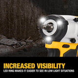 DEWALT DCF923B ATOMIC 20V MAX* 3/8 IN. CORDLESS IMPACT WRENCH WITH HOG RING ANVIL (TOOL ONLY)