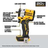 DEWALT DCF923B ATOMIC 20V MAX* 3/8 IN. CORDLESS IMPACT WRENCH WITH HOG RING ANVIL (TOOL ONLY)