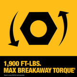 DeWalt DCF961B 20V MAX XR Brushless Cordless 1/2 In. High Torque Impact Wrench with Hog Ring Anvil (Tool Only)
