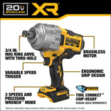 DeWalt DCF964B 20V MAX XR Brushless Cordless 3/4 In. High Torque Impact Wrench with Hog Ring Anvil (Tool Only)