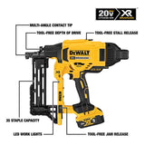 DeWalt DCFS950P2 20V MAX* 9GA Fencing Stapler Kit