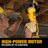 DeWalt DCG412B 20V MAX Lithium-Ion Cordless 4-1/2 in. to 5 in. Grinder (Tool Only)