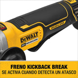 DeWalt DCG413FB 5" 20V Max XR Paddle Switch Angle Grinder/Kickback Brake
