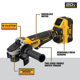 DeWalt DCG418X2 FLEXVOLT 60V MAX BRUSHLESS 4-1/2 IN. - 6 IN. CORDLESS GRINDER WITH KICKBACK BRAKE KIT