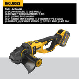 DeWalt DCG460X2 60V MAX 7 inch-9 inch Large Angle Grinder Kit
