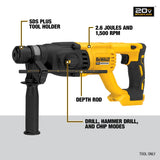 DeWalt DCH133B 20V MAX* 1 IN. BRUSHLESS CORDLESS SDS PLUS D-HANDLE ROTARY HAMMER (TOOL ONLY)