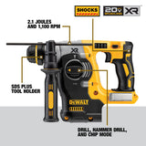 DeWalt DCH273B 20V MAX Lithium-Ion Brushless SDS 3 Mode 1" Rotary Hammer Bare Tool