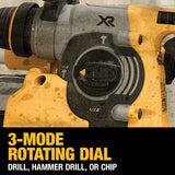 DeWalt DCH273B 20V MAX Lithium-Ion Brushless SDS 3 Mode 1" Rotary Hammer Bare Tool