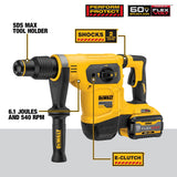 DeWalt DCH481X2 FLEXVOLT 60-Volt MAX Lithium Ion 1-9/16 in. Cordless SDS-MAX Brushless Combination Rotary Hammer with (2) Batteries 9Ah
