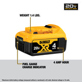 Dewalt DCK2050M2 20V MAX XR Hammer Drill and ATOMIC Impact Driver 2 Tool Combo Kit with (2) 4.0Ah Batteries, Charger, and Bag