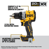 DeWalt DCK2051D2 20V MAX XR Brushless 1/2 in. Drill Driver & 1/4 in. Impact Driver 2.0Ah Kit