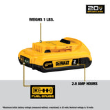 DeWalt DCK2051D2 20V MAX XR Brushless 1/2 in. Drill Driver & 1/4 in. Impact Driver 2.0Ah Kit