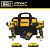 DeWalt DCK225D2 ATOMIC 20V MAX* Brushles Compact Drill/Driver and Impact Driver Combo Kit