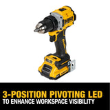 DEWALT DCK248D2 20V MAX* XR Cordless 1/2 in. Drill/Driver and 1/4 in. Impact Driver Kit with (2) 2Ah Batteries & Charger