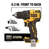 DeWalt DCK278C2 ATOMIC 20V MAX* Compact Brushless Drill/Impact Driver Kit