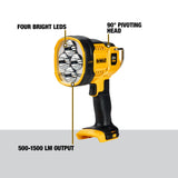 DeWalt DCL043 20V MAX Jobsite LED Spotlight