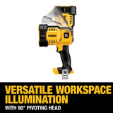 DeWalt DCL043 20V MAX Jobsite LED Spotlight