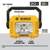 DeWalt DCL077B 12V/20V MAX* COMPACT TASK LIGHT BARE TOOL