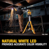DeWalt DCL079B 20V Max Cordless 3000 Lumen Tripod Light (Light Only)