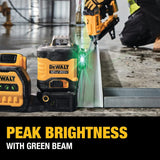 DeWalt DCLE34030GB 20V MAX* 3 X 360 GREEN LINE LASER (TOOL ONLY)