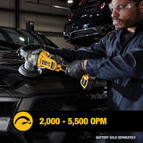 DEWALT DCM848B 20V MAX XR 5 in. Cordless Variable-Speed Random Orbit Polisher (Tool Only)