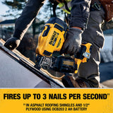 DeWalt DCN45RND1 20V MAX* 15 Degree CORDLESS COIL ROOFING NAILER KIT