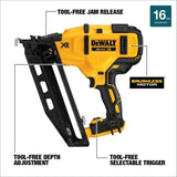 DeWalt DCN660D1 20V MAX* XR?? 16 GA Angled Finish Nailer - Kit