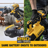DeWalt DCPH820M1 20V MAX Lithium-Ion Cordless Pole Hedge Trimmer Kit with (1) Battery 4.0Ah, Charger, Sheath and Shoulder Strap Included