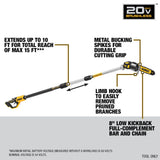 DEWALT DCPS620B 20V MAX* XR Brushless Cordless Pole Saw (Tool Only)