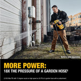 DeWalt DCPW1000B 20V/60V MAX FLEXVOLT Brushless 1000 PSI Power Cleaner, Tool Only