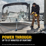 DeWalt DCPW1000B 20V/60V MAX FLEXVOLT Brushless 1000 PSI Power Cleaner, Tool Only