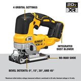 DeWalt DCS334B 20V MAX* XR Cordless Jigsaw (Tool Only)