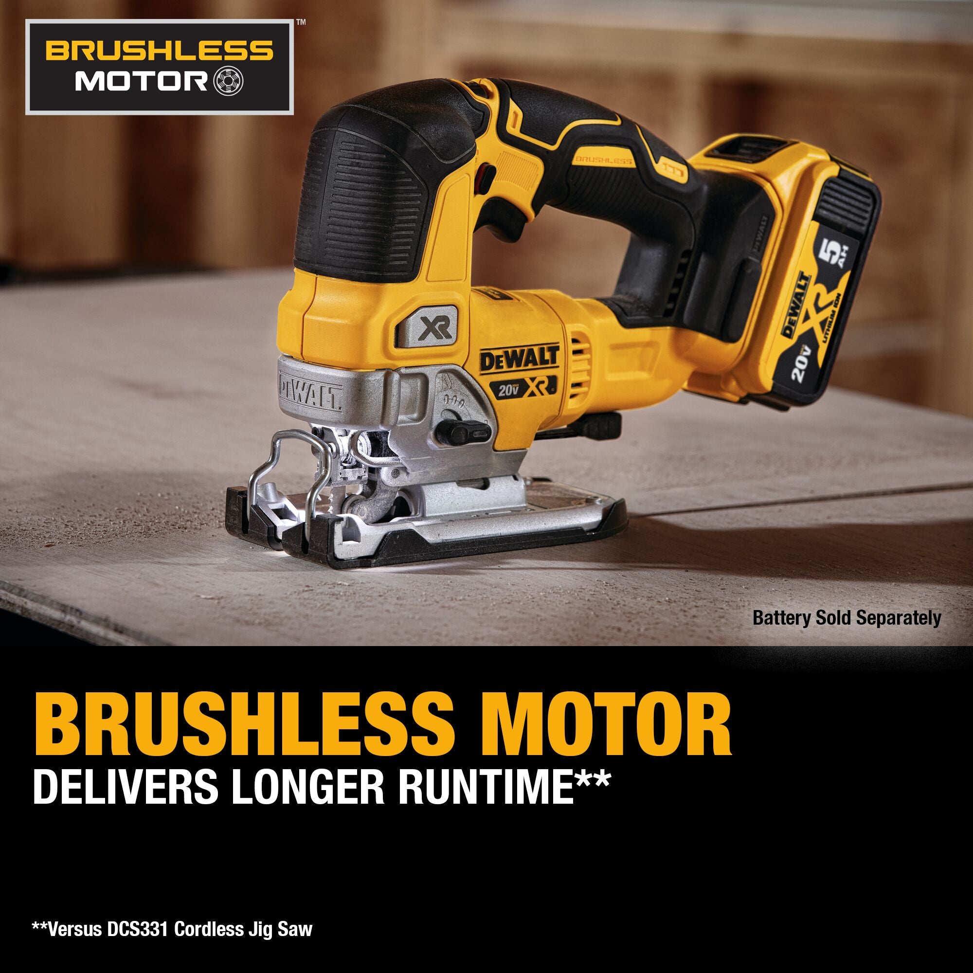 DeWalt DCS334B 20V MAX* XR Cordless Jigsaw (Tool Only) – Fasteners Inc
