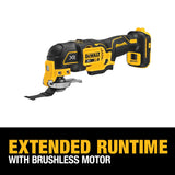 DEWALT DCS356B 20V MAX XR Lithium-Ion Cordless Brushless Oscillating Multi-Tool Bare Tool