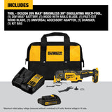 DeWalt DCS356C1 20V MAX XR 3-Speed Cordless Oscillating Multi-Tool Kit