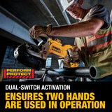 DeWalt DCS376P2 20V MAX Lithium-Ion Cordless 5 in. Capacity Bandsaw with 2 Batteries 5.0 Ah Charger and Case
