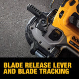 DeWalt DCS377B ATOMIC 20V MAX* BRUSHLESS CORDLESS 1-3/4 IN. COMPACT BANDSAW (TOOL ONLY)