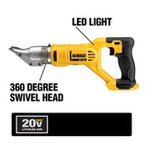 DeWalt DCS491B 20V MAX Metal Shear, Swivel Head, 18GA, Tool Only