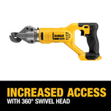 DeWalt DCS496B 20V MAX* 18GA SWIVEL HEAD OFFSET SHEARS (TOOL ONLY)