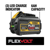 DeWalt DCS520T1 FLEXVOLT 60V MAX Circular Saw, 6-1/2-Inch, Cordless TrackSaw Kit