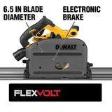 DeWalt DCS520T1 FLEXVOLT 60V MAX Circular Saw, 6-1/2-Inch, Cordless TrackSaw Kit